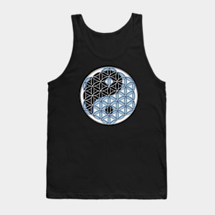 Geometric Yin Yang - Tree of Life Tank Top